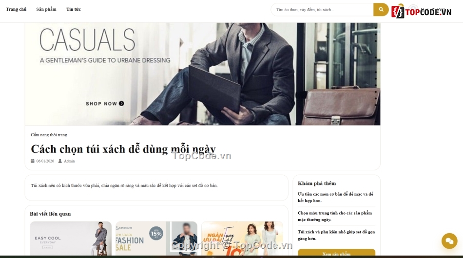 website,website thời trang,web bán thời trang